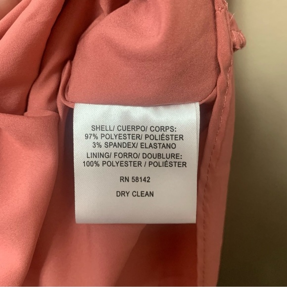 Gal Meets Glam Collection Edith City Crepe Fit & Flare Midi Dress Pink Size 00 - Picture 11 of 13